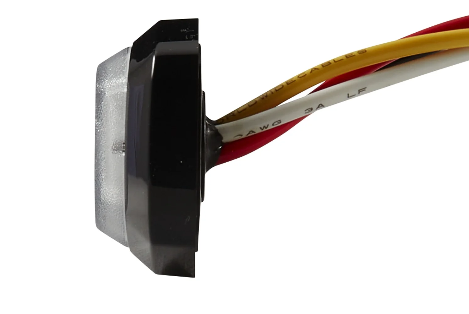 HELLA - 2XD 014 563-601 - LED-Blitz-Kennleuchte, BST-Slim, 12/24V, rot