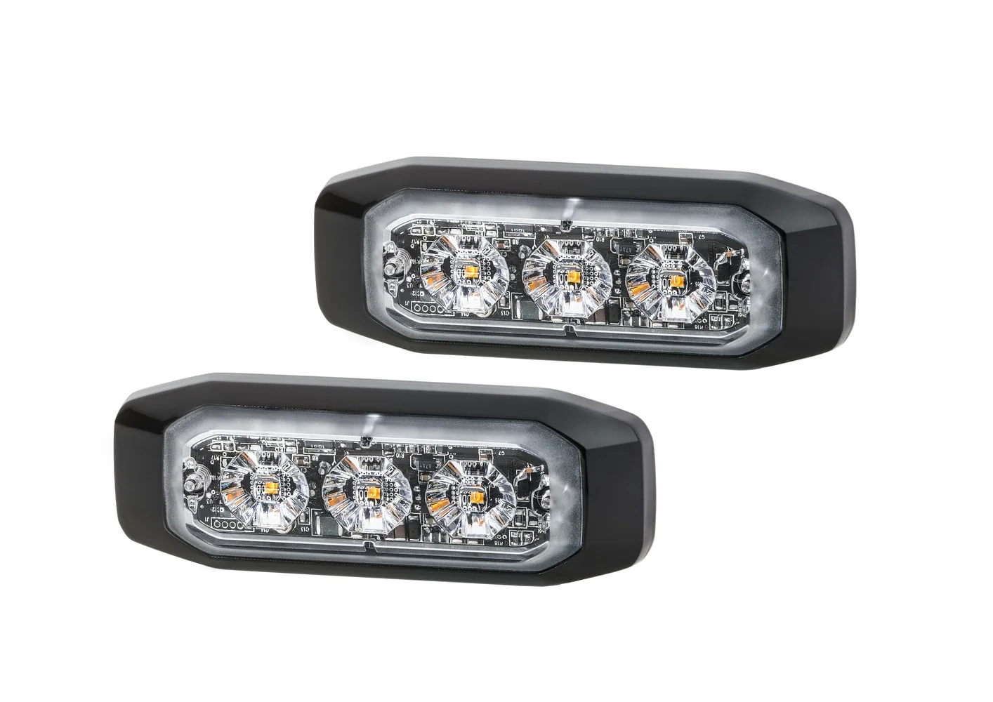HELLA - 2XD 014 563-701 - LED-Blitz-Kennleuchte, BST-Slim, 12/24V, rot