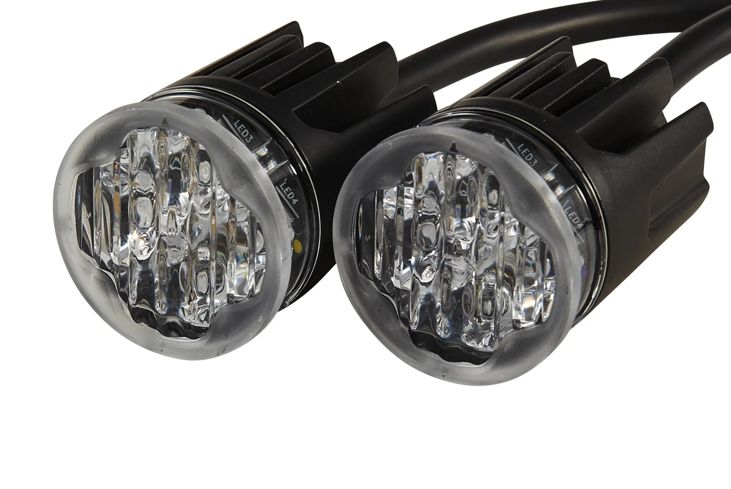 HELLA - 2XD 014 564-011 - LED-Blitz-Kennleuchte, BST-Round, 12/24V, blau/gelb