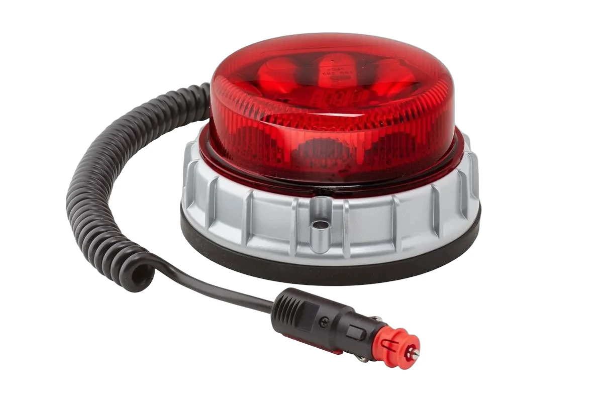 HELLA - 2XD 014 592-701 - LED-Blitz-Kennleuchte, BST-Slim, 12/24V, rot