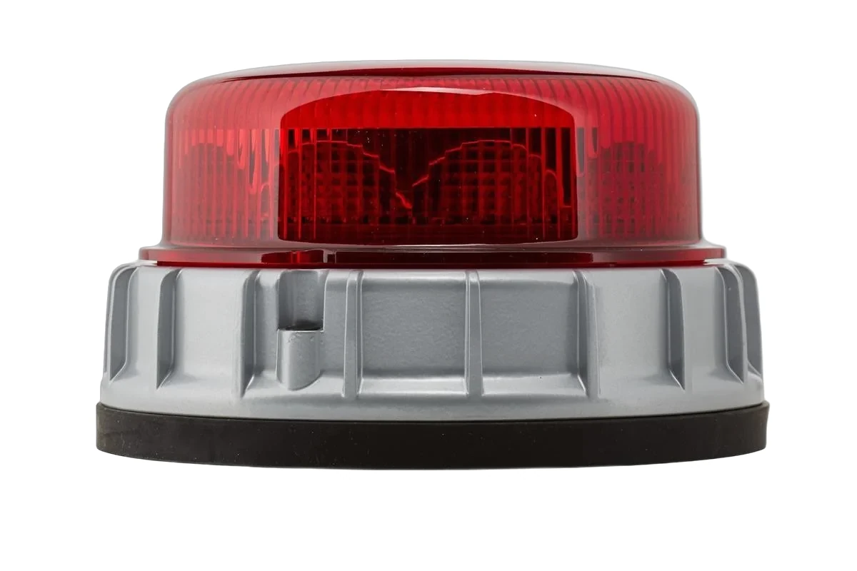 HELLA - 2XD 014 592-701 - LED-Blitz-Kennleuchte, BST-Slim, 12/24V, rot