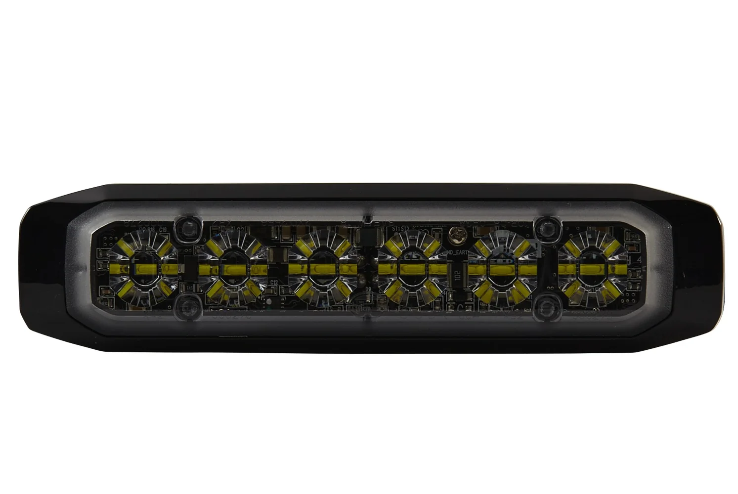 HELLA - 2XD 014 592-901 - LED-Blitz-Kennleuchte, BST-Slim, 12/24V, weiß