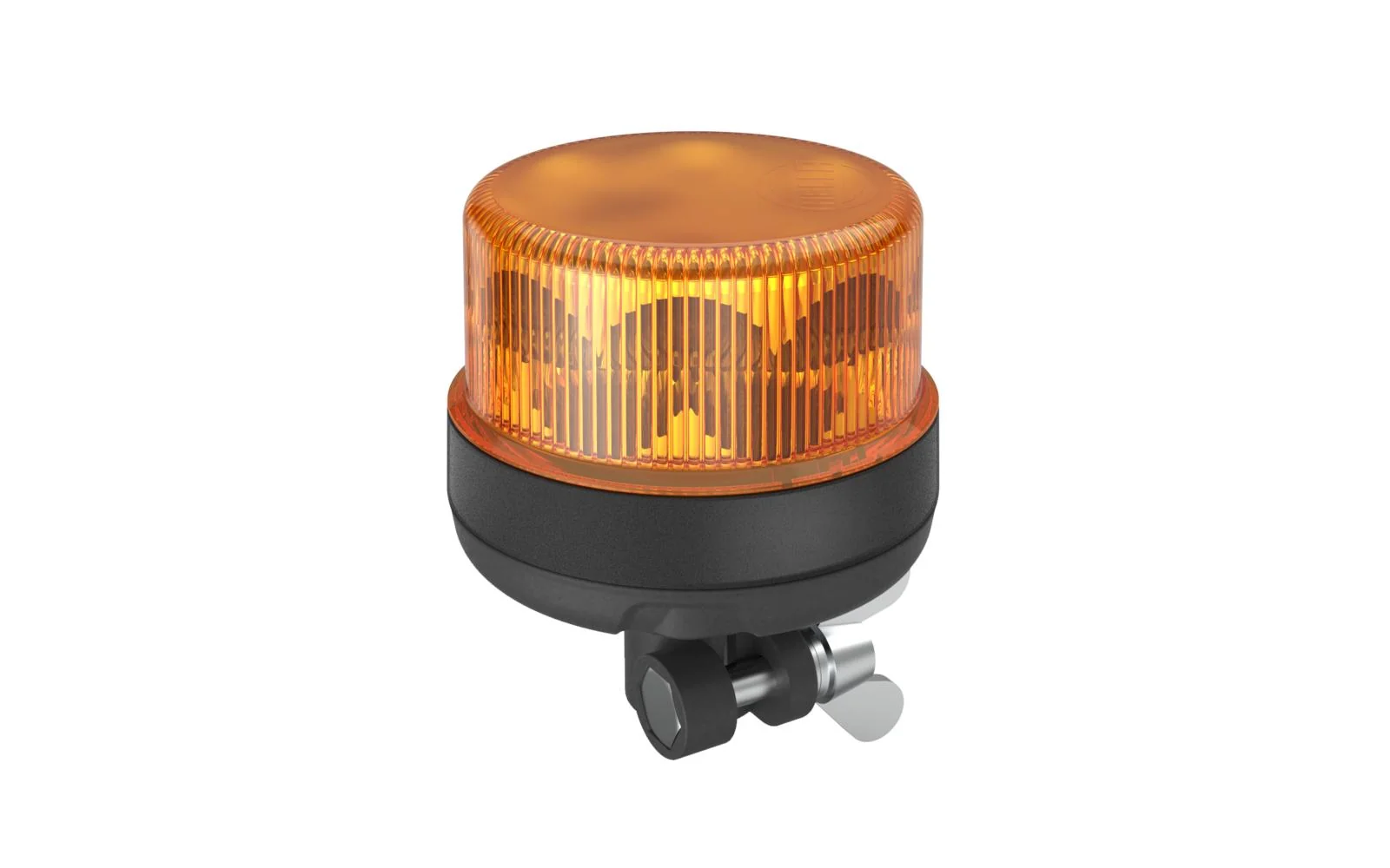 HELLA - 2XD 066 147-011 - LED-Blitz-Kennleuchte, K-LED Nano 50, 12/24V, gelb (amber)