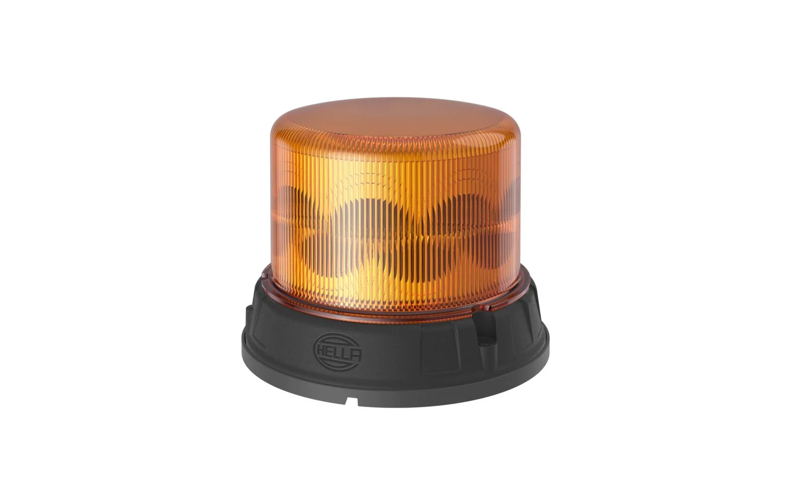 HELLA - 2XD 066 979-001 - LED-Blitz-Kennleuchte, K-LED Nano 80, 12/24V, gelb (amber)