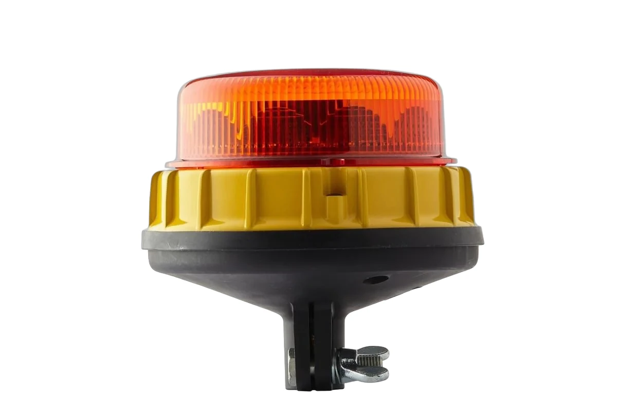 HELLA - 2XD 357 980-011 - LED-Blitz-Kennleuchte, Slim, 12/24V, gelb (amber)