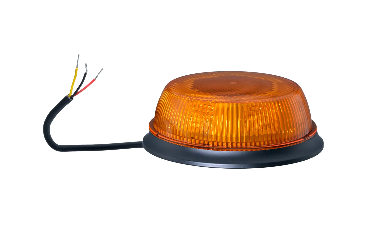 HELLA - 2XD 357 980-021 - LED-Blitz-Kennleuchte, Slim, 12/24V, gelb (amber)