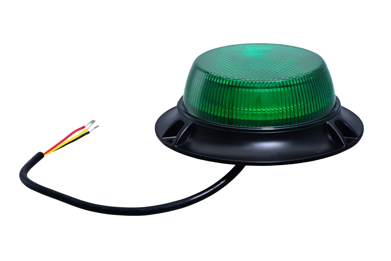 HELLA - 2XD 357 980-101 - LED-Blitz-Kennleuchte, Slim, 12/24V, grün