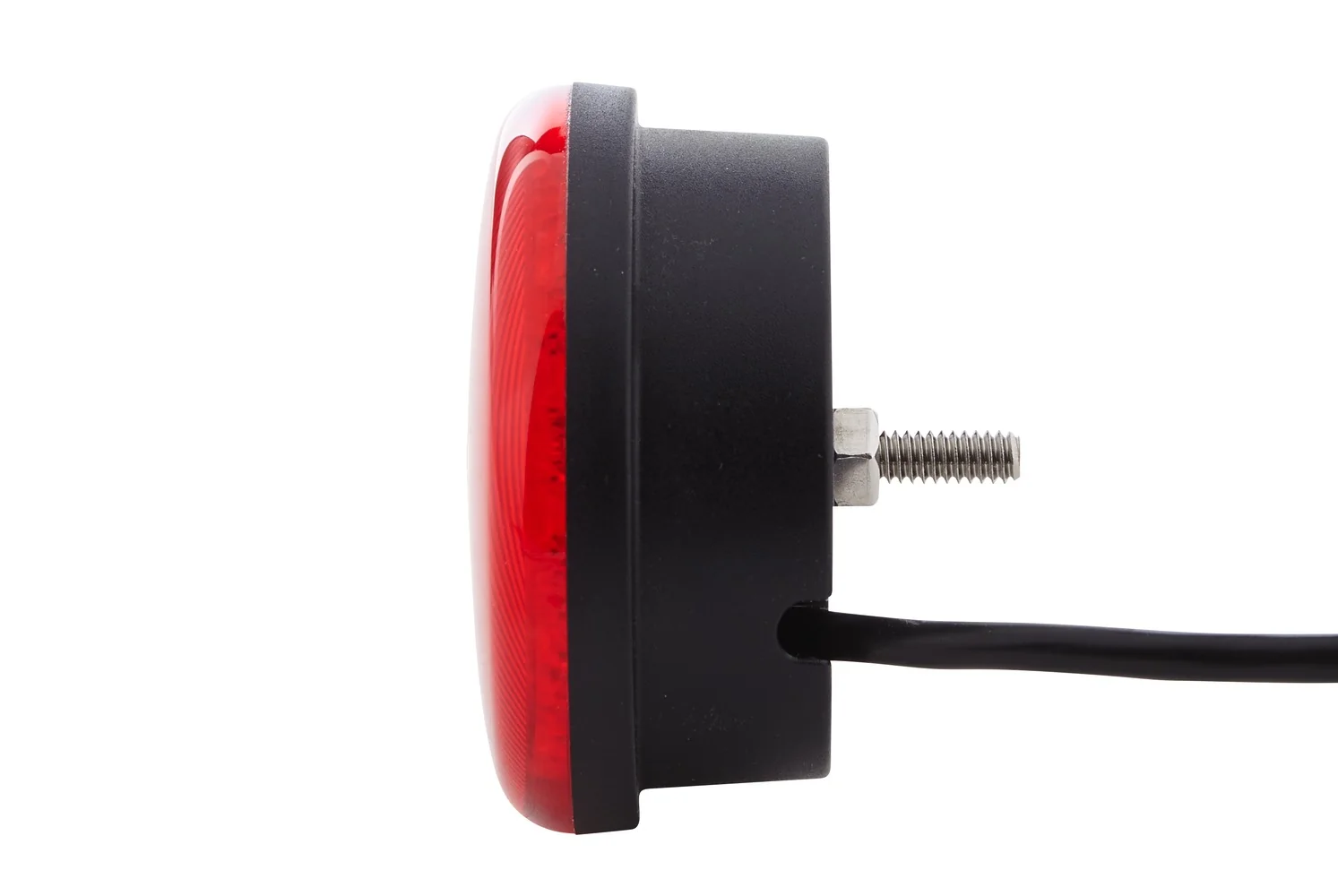 HELLA - 2XD 959 010-021 - LED-Warnleuchte, Multi F 83mm, 12/24V, rot