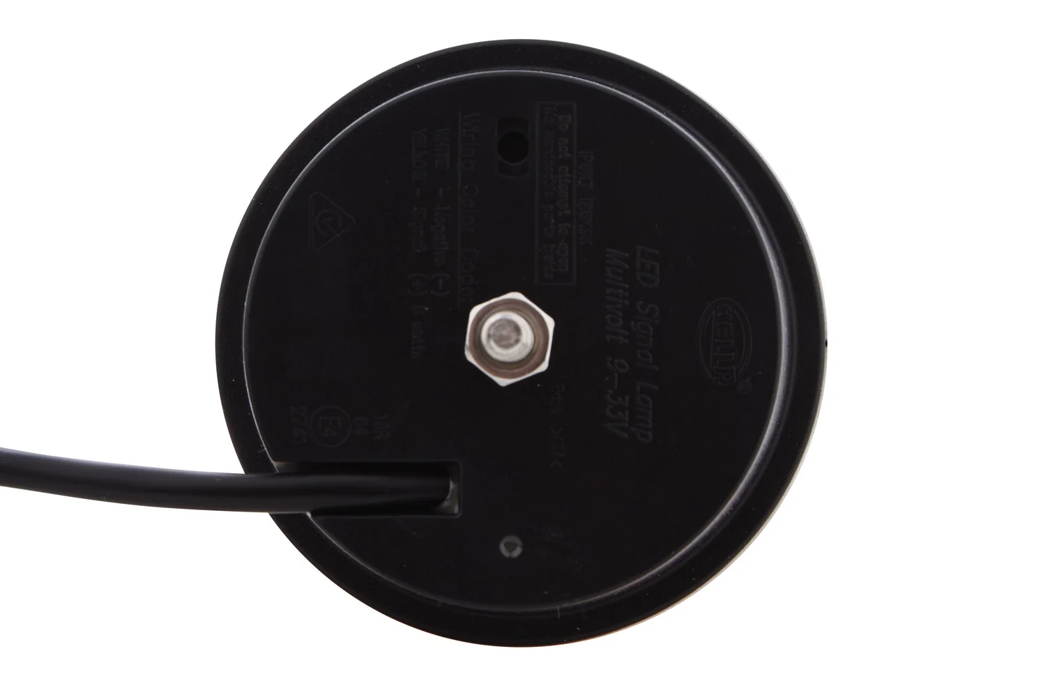 HELLA - 2XD 959 011-021 - LED-Warnleuchte, Multi F 83mm, 12/24V, gelb (amber)