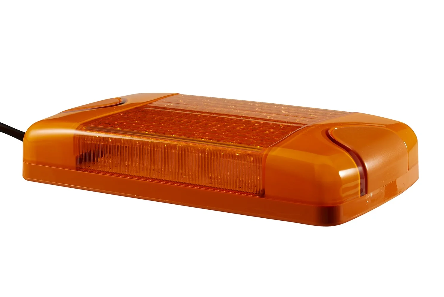 HELLA - 2XD 965 429-021 - LED-Blitz-Kennleuchte, Multi F Duraled, 12/24V, gelb (amber)