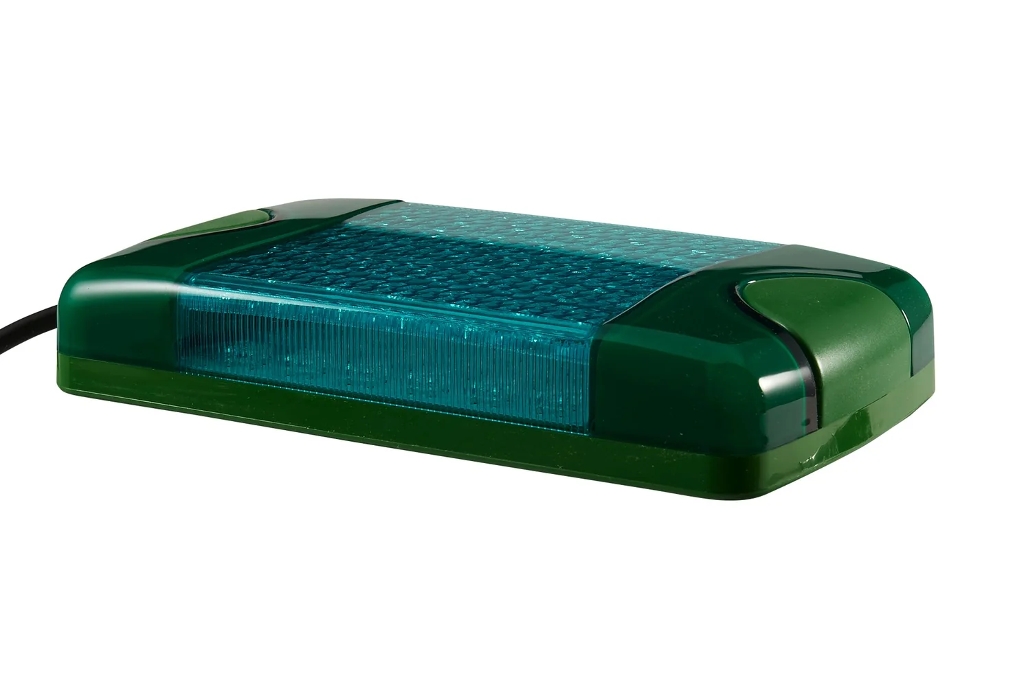 HELLA - 2XD 965 429-031 - LED-Blitz-Kennleuchte, Multi F Duraled, 12/24V, grün