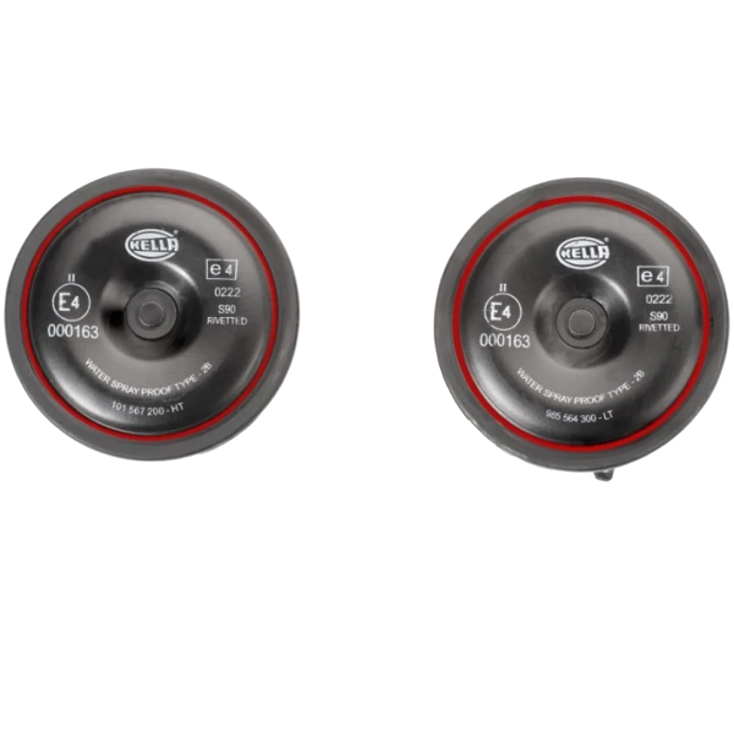 HELLA - 3AL 922 200-761 - Horn, S90, 12V, 113dB(A), Tiefton, Menge: 1