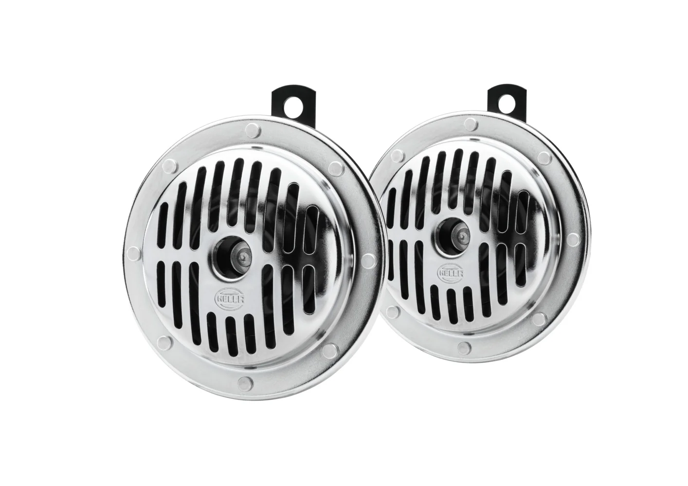HELLA - 3CB 004 811-071 - Horn, HELLA HEAVY DUTY HORN S130 SET, 24V, 114dB(A), Tiefton/Hochton, Menge