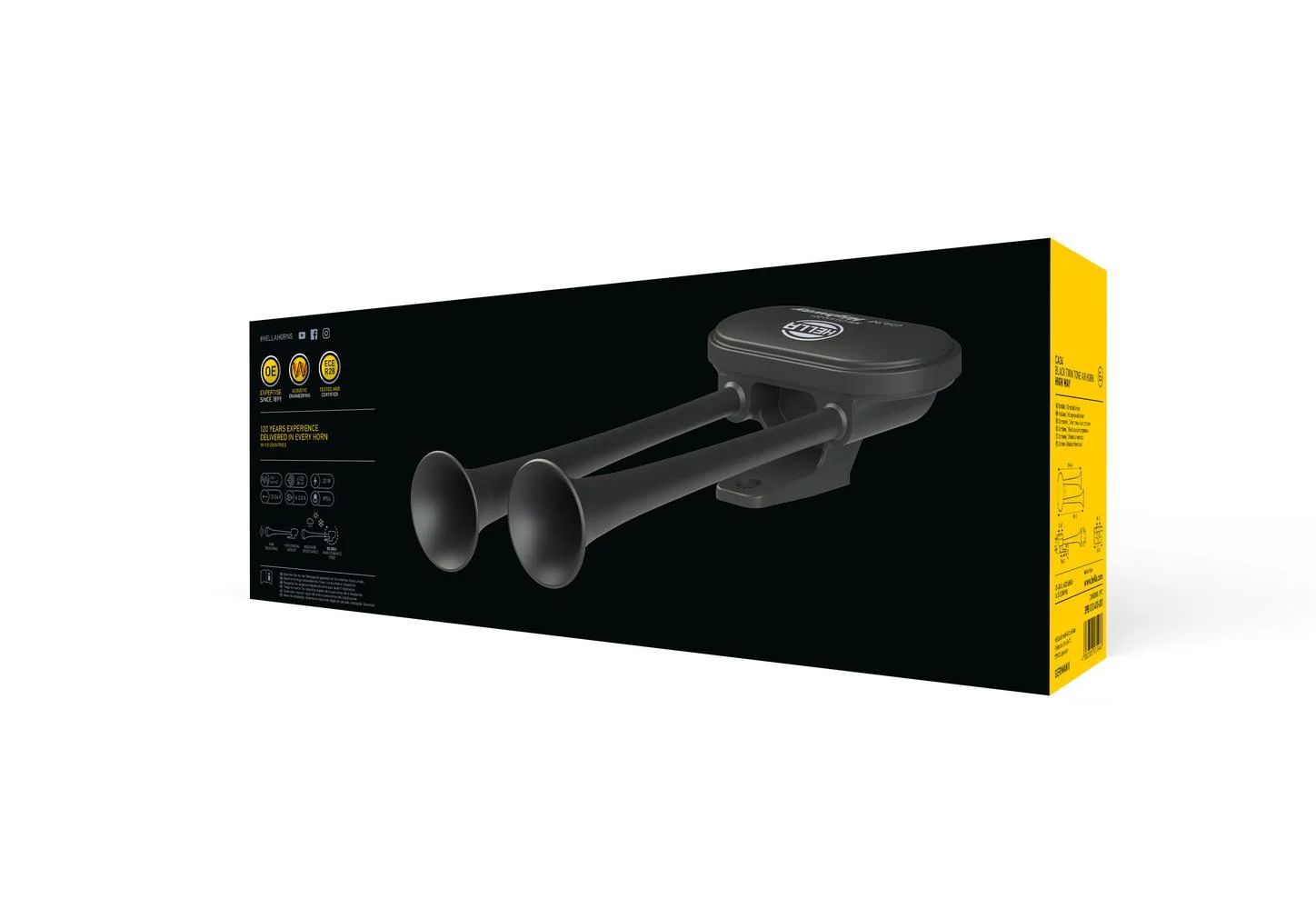 HELLA - 3PB 013 410-201 - Horn