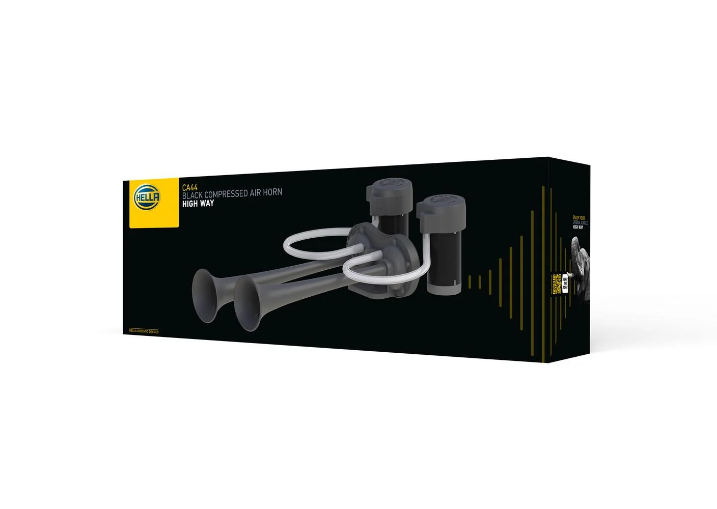 HELLA - 3PB 013 410-211 - Horn, 12V