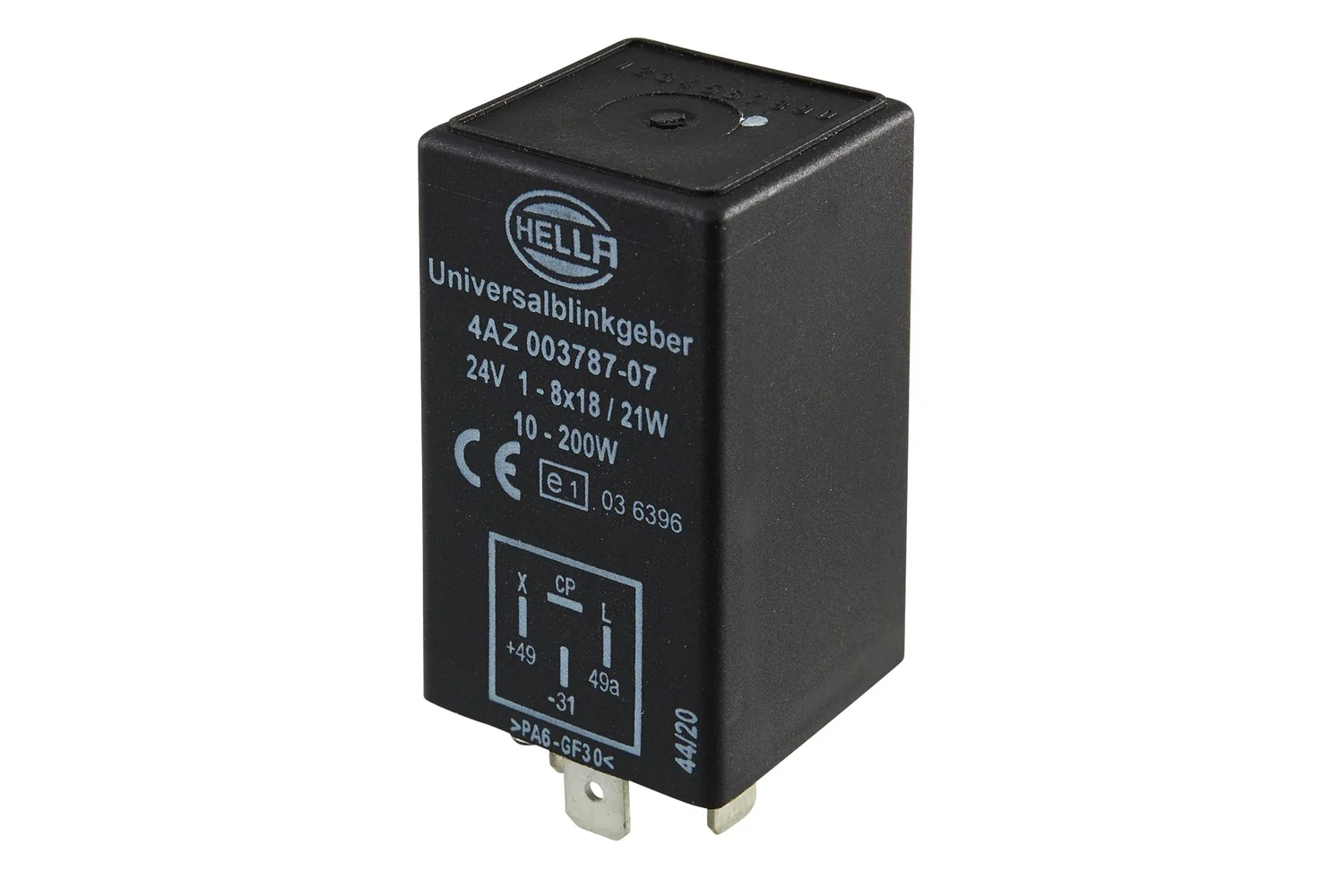 HELLA - 4AZ 003 787-071 - Blinkgeber, 24V, 4-polig