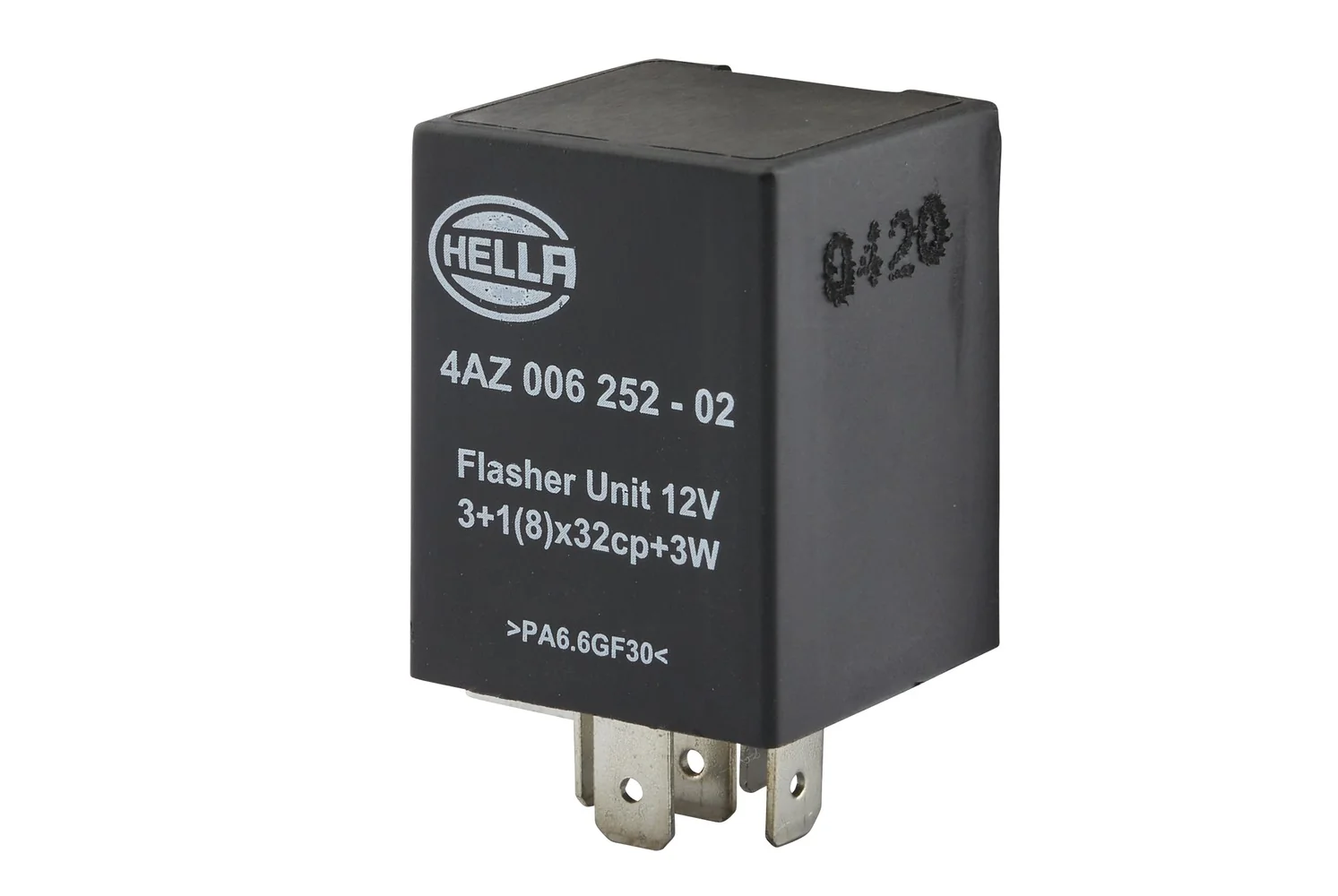 HELLA - 4AZ 006 252-027 - Blinkgeber, 12V, 6-polig