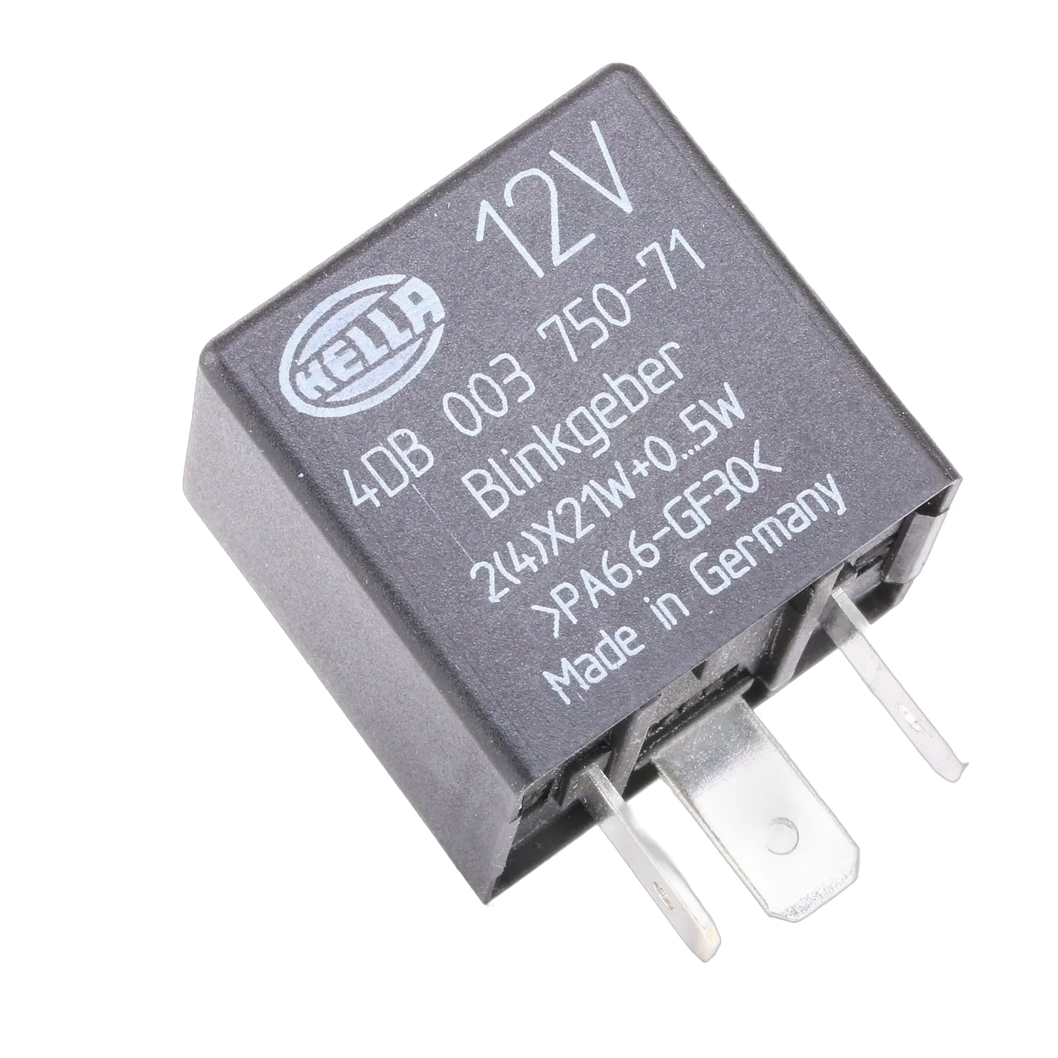 HELLA - 4DB 003 750-707 - Blinkgeber, 12V, 3-polig