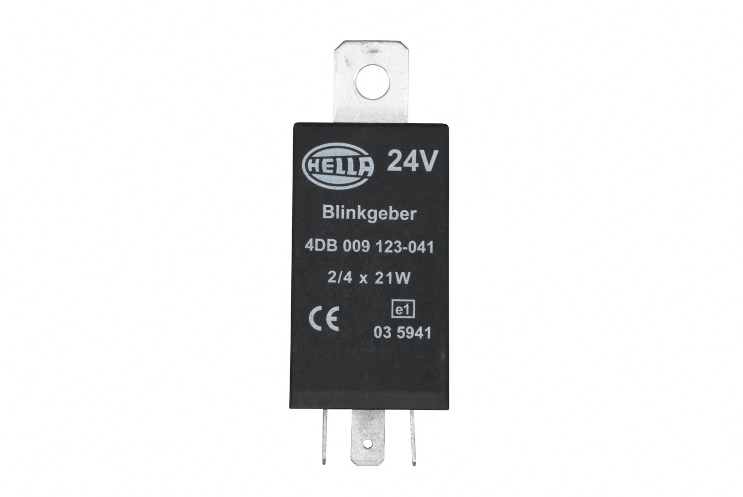 HELLA - 4DB 009 123-041 - Blinkgeber, 24V, 4-polig