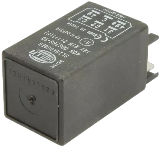 HELLA - 4DN 008 768-101 - Blinkgeber, 12V, 6-polig
