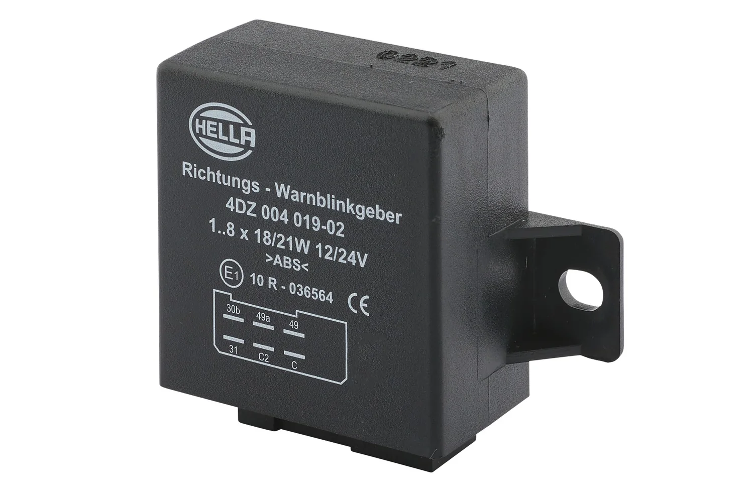 HELLA - 4DZ 004 019-021 - Blinkgeber, 12/24V, 6-polig