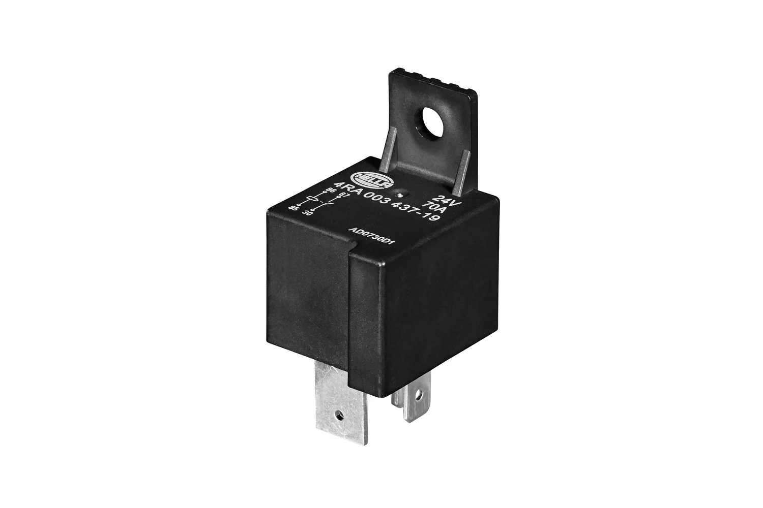 HELLA - 4RA 003 437-181 - Relais, Arbeitsstrom, 12V, 4-polig