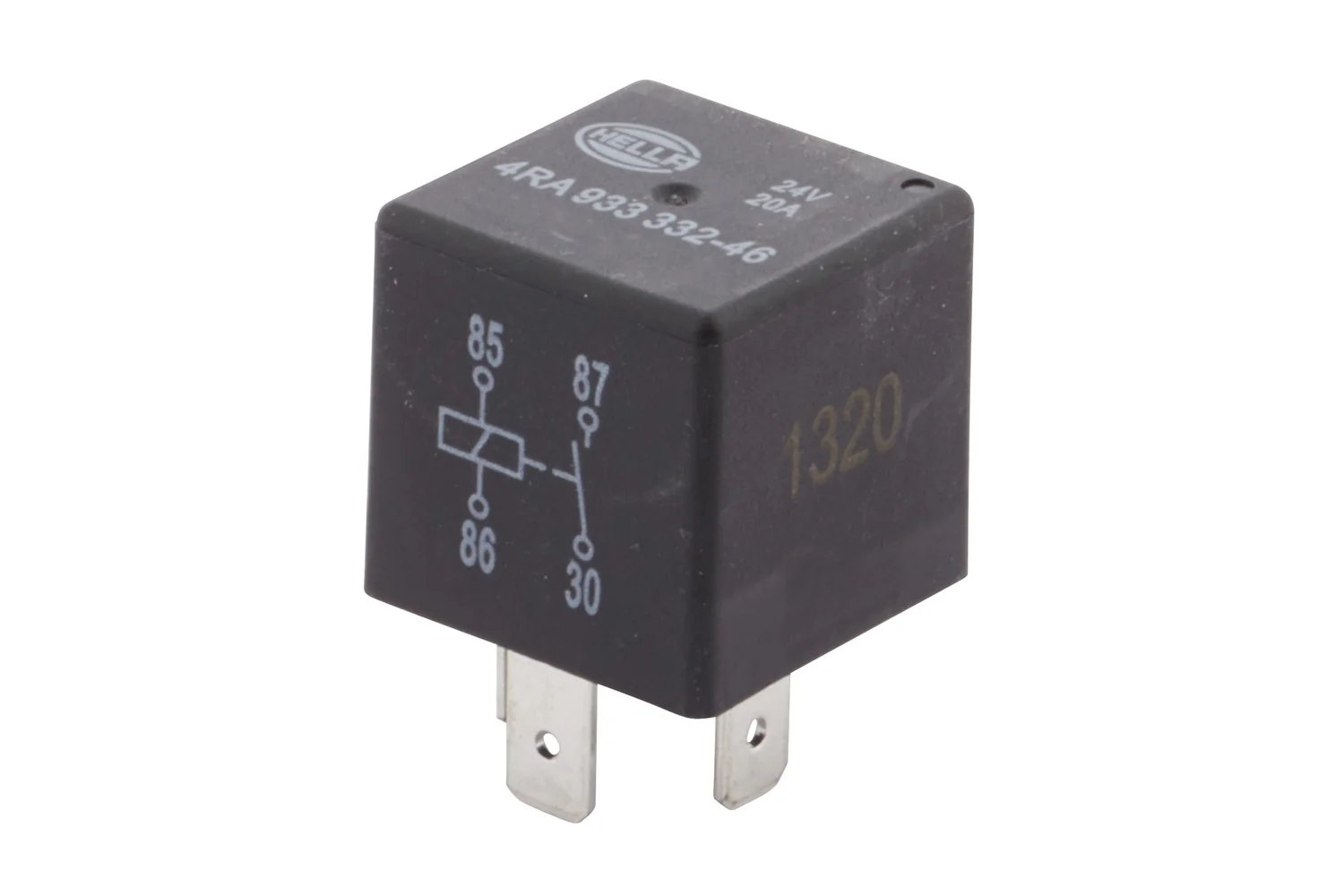 HELLA - 4RA 933 332-461 - Relais, Arbeitsstrom, 24V, 4-polig