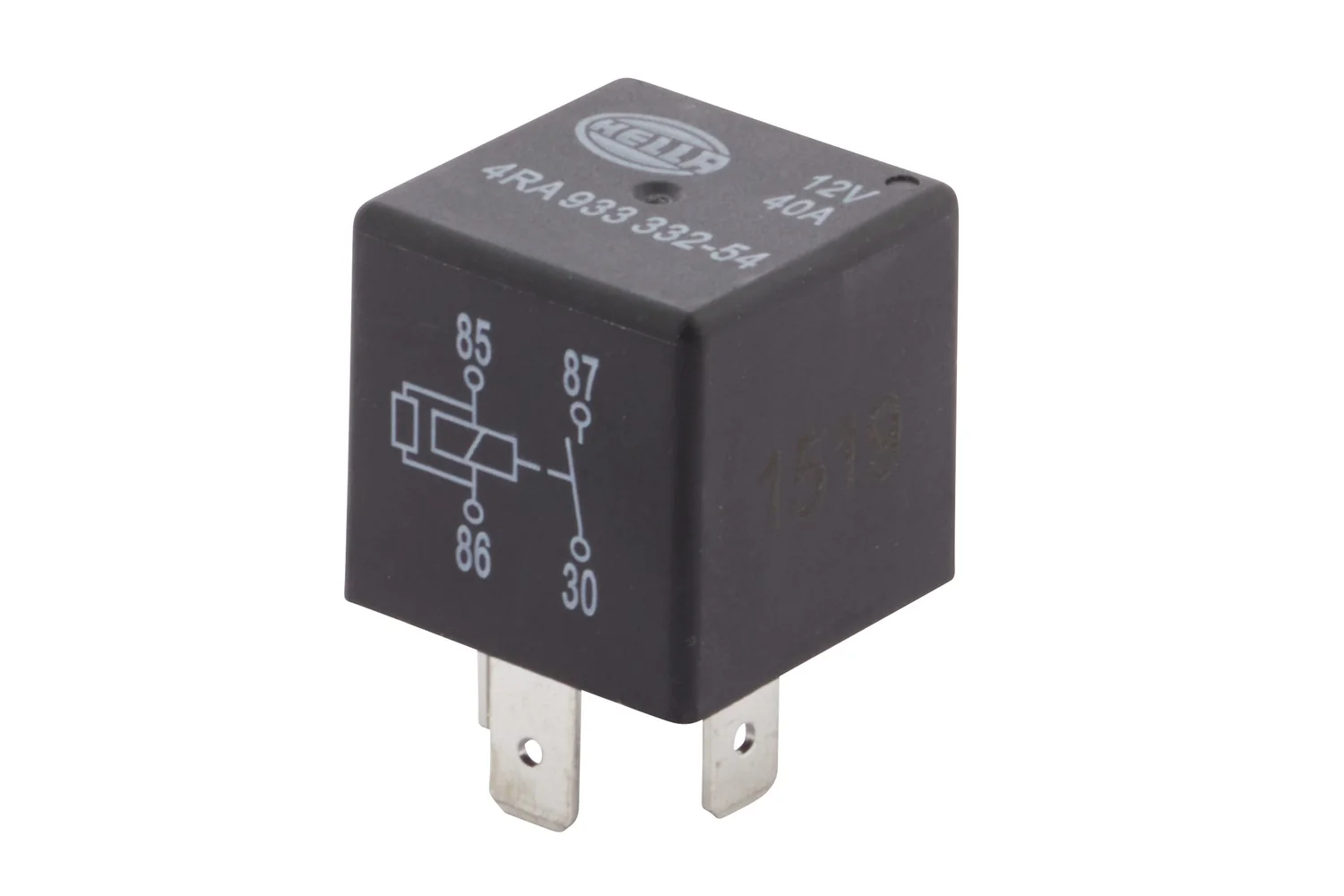 HELLA - 4RA 933 332-541 - Relais, Arbeitsstrom, 12V, 4-polig, S2, B