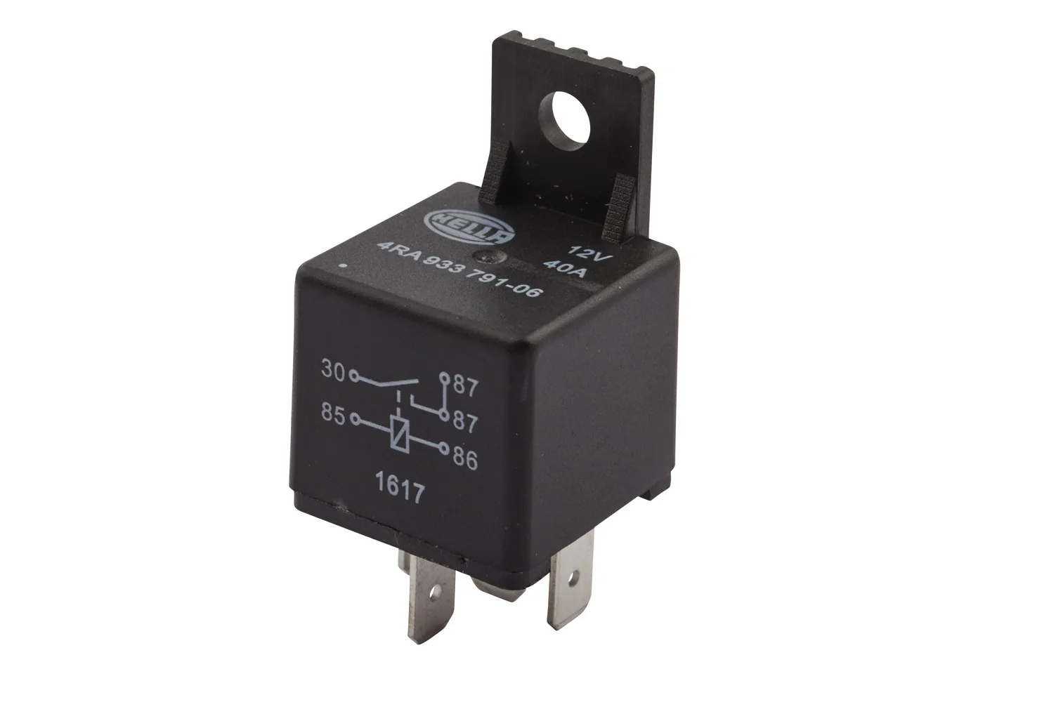 HELLA - 4RA 933 791-061 - Relais, Arbeitsstrom, 12V, 5-polig