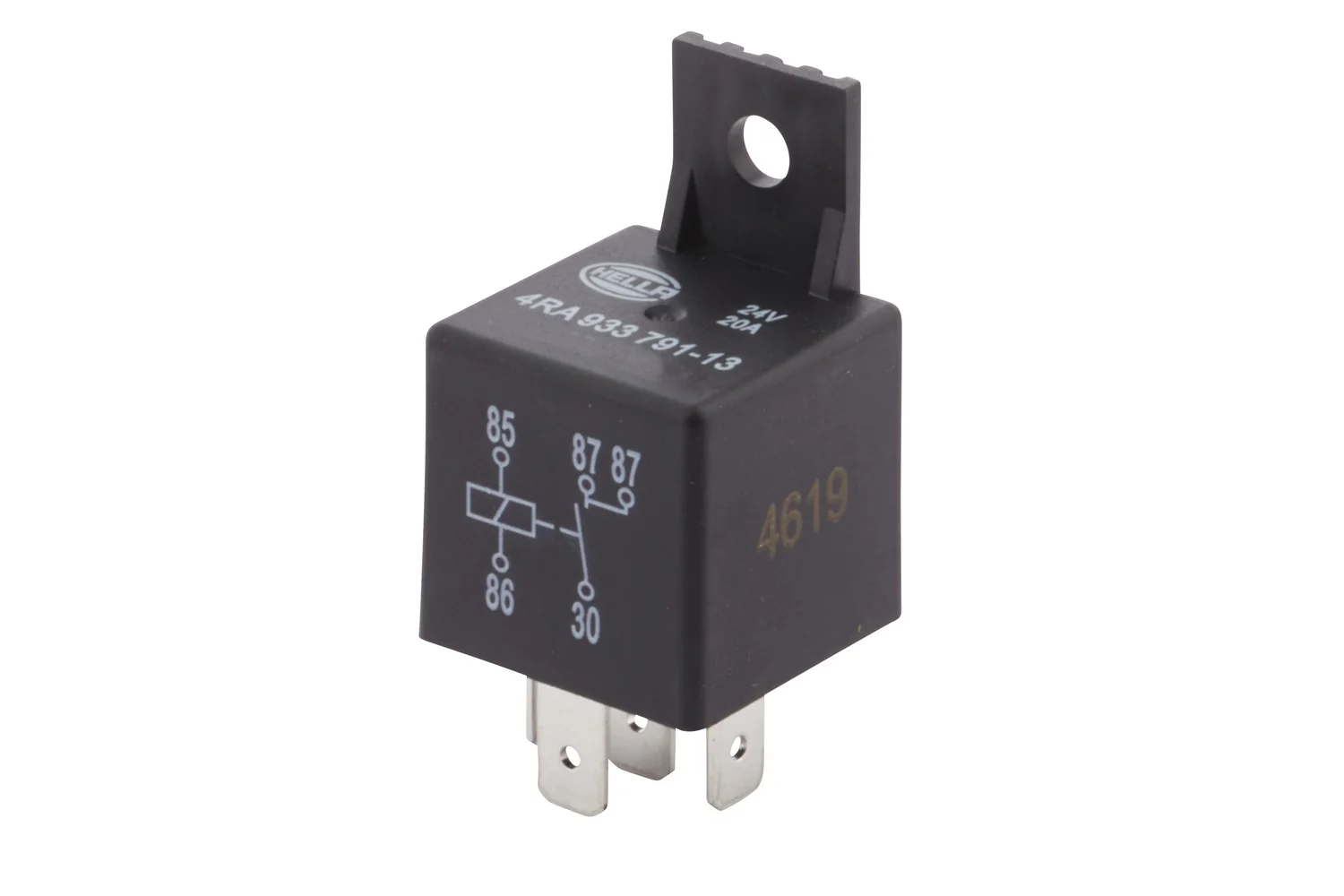 HELLA - 4RA 933 791-131 - Relais, Arbeitsstrom, 24V, 5-polig
