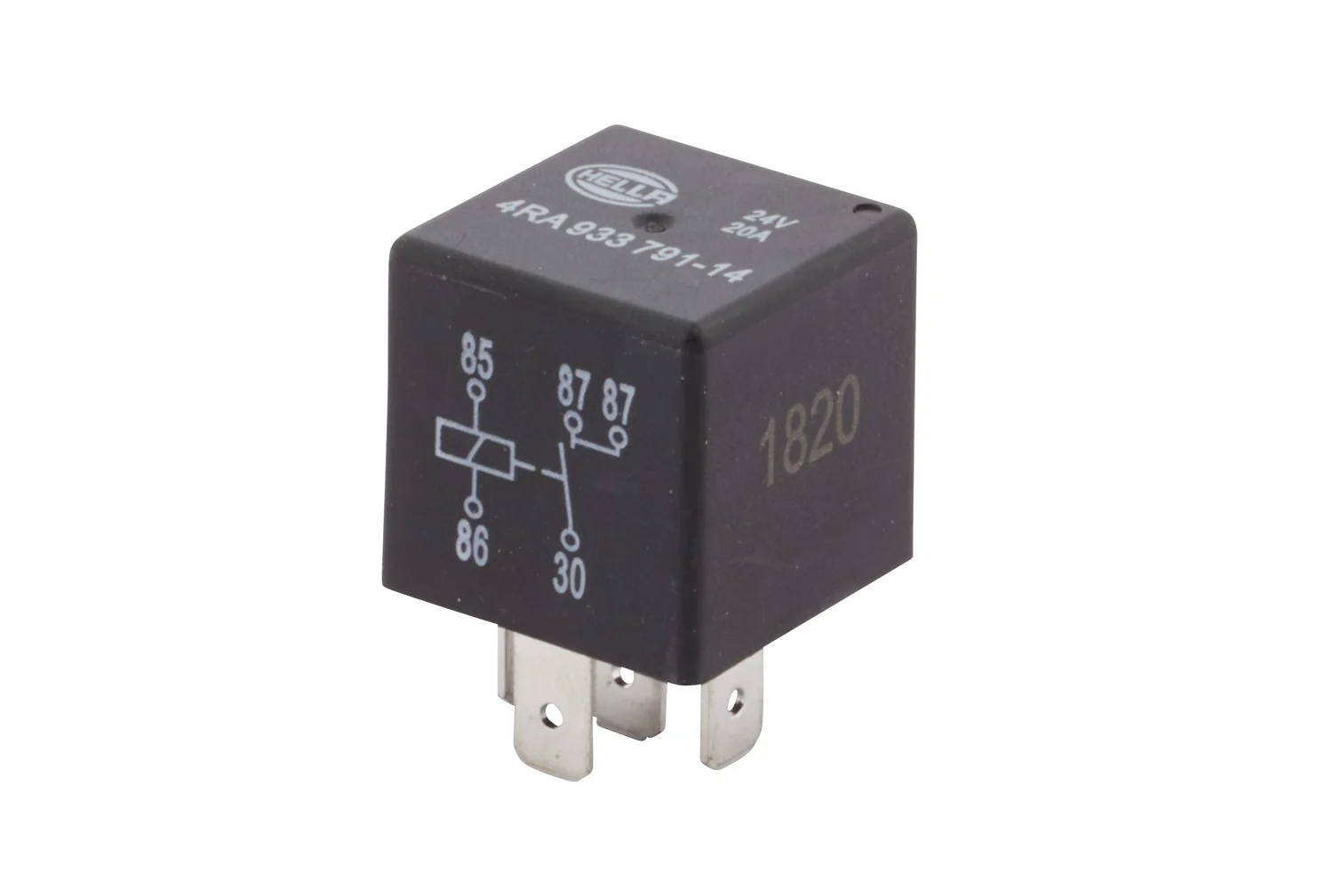 HELLA - 4RA 933 791-141 - Relais, Arbeitsstrom, 24V, 5-polig