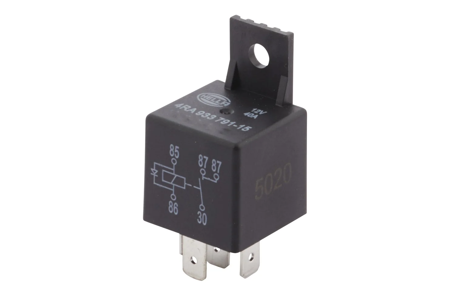 HELLA - 4RA 933 791-151 - Relais, Arbeitsstrom, 12V, 5-polig