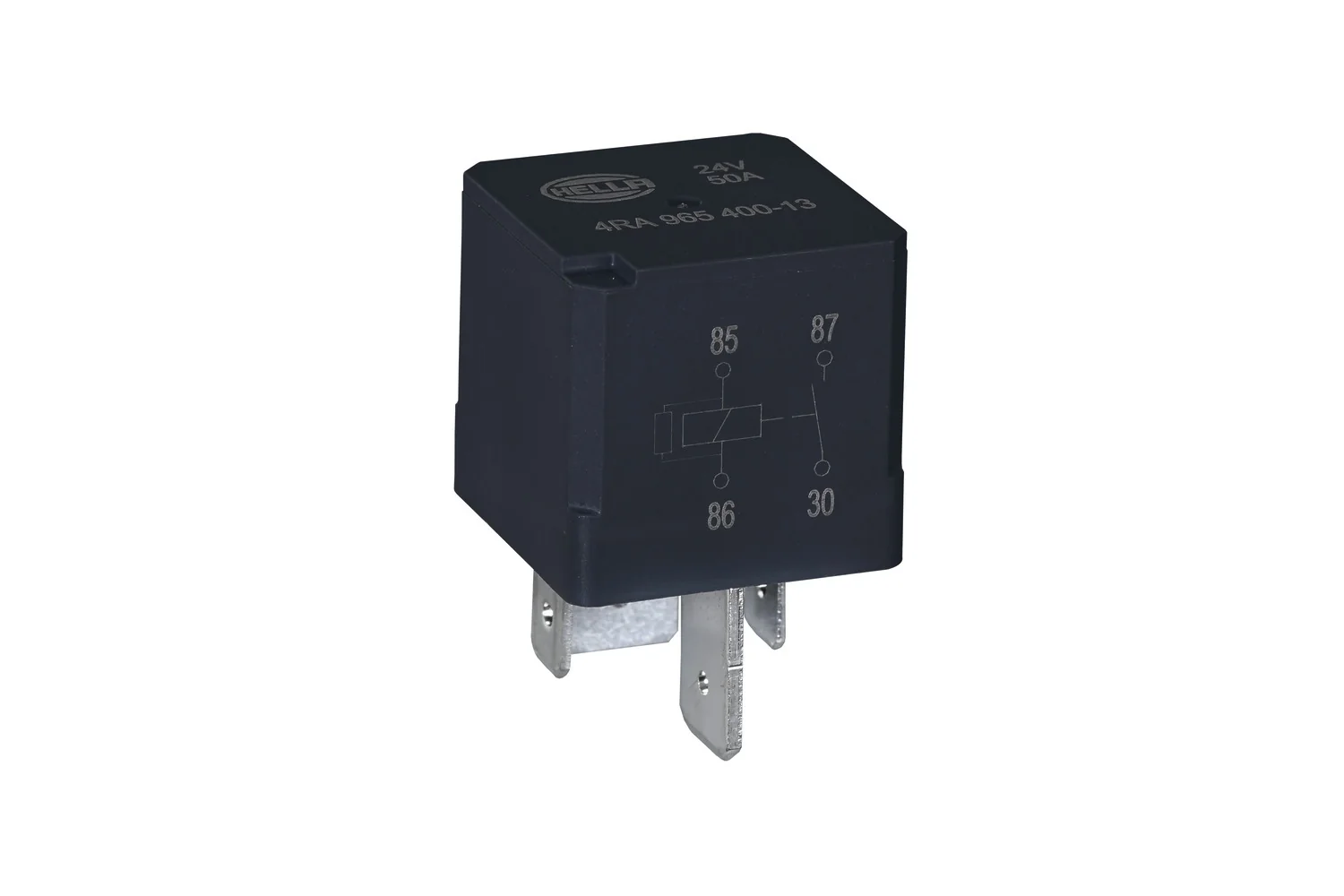 HELLA - 4RA 965 400-131 - Relais, Arbeitsstrom, 24V, 4-polig