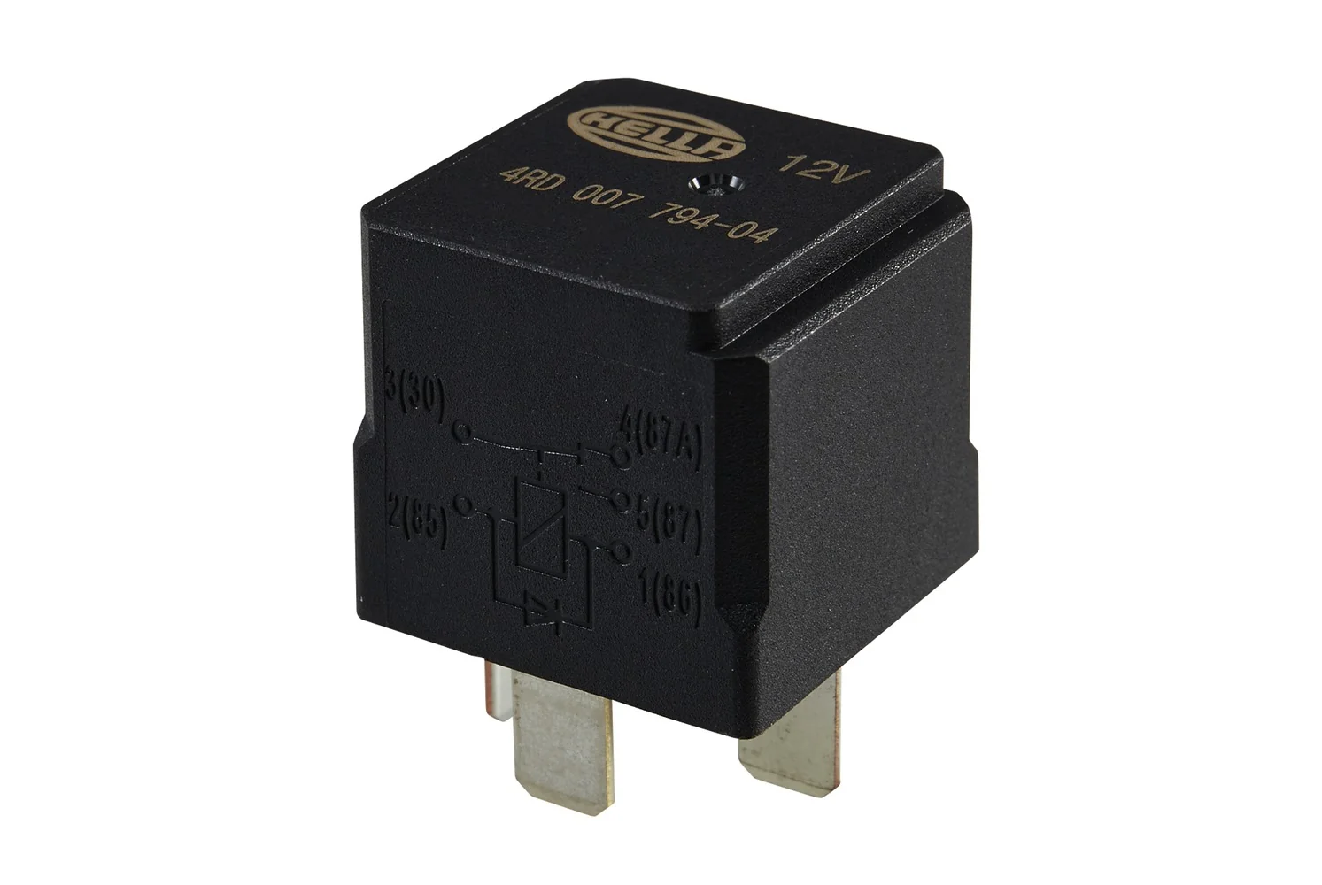 HELLA - 4RD 007 794-041 - Relais, Arbeitsstrom, 12V, 5-polig, W3, B1