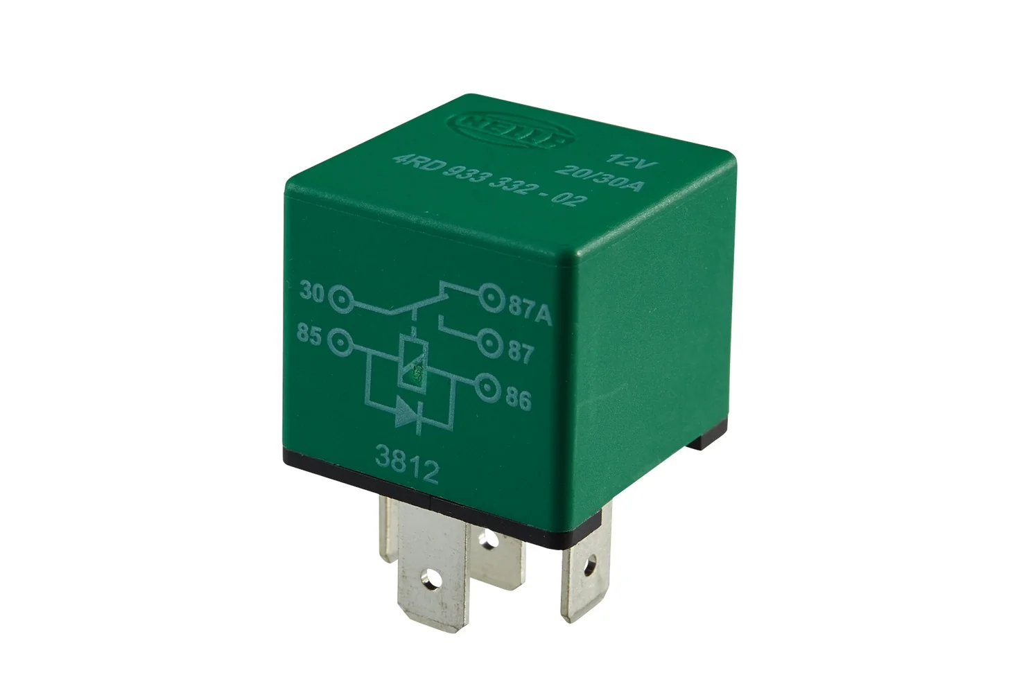 HELLA - 4RD 933 332-021 - Relais, Arbeitsstrom, 12V, 5-polig
