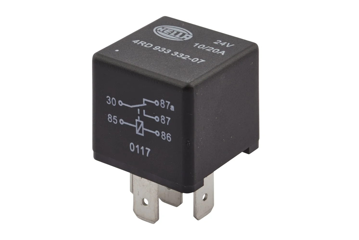 HELLA - 4RD 933 332-071 - Relais, Arbeitsstrom, 24V, 5-polig