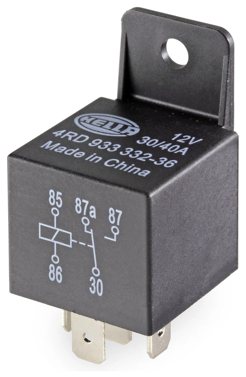 HELLA - 4RD 933 332-361 - Relais, Arbeitsstrom, 12V, 5-polig