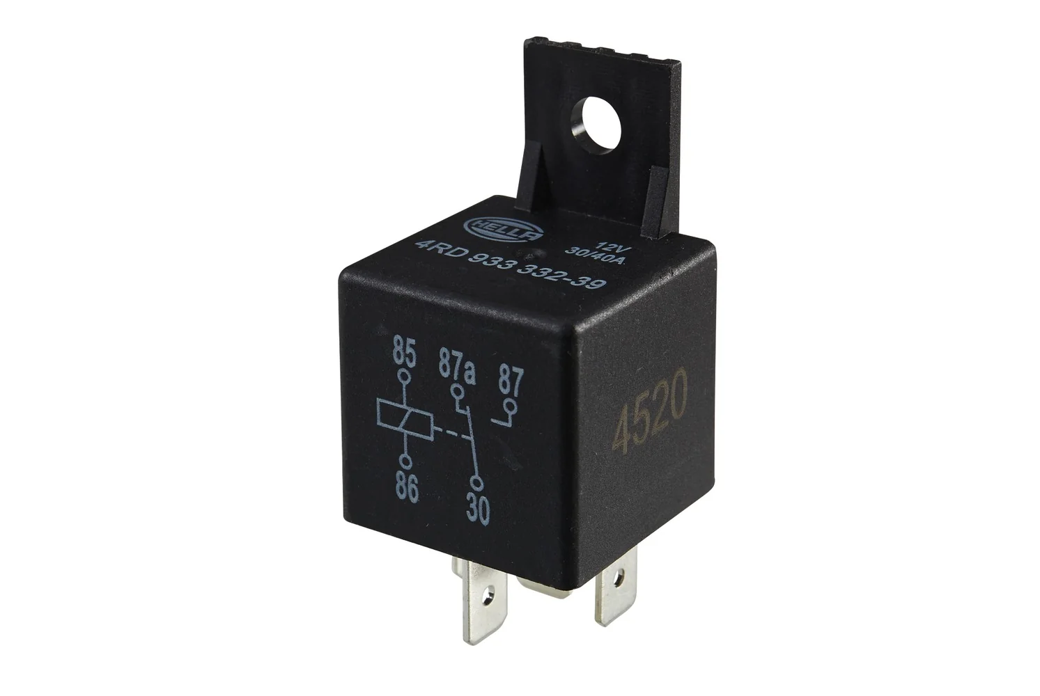 HELLA - 4RD 933 332-391 - Relais, Arbeitsstrom, 12V, 5-polig