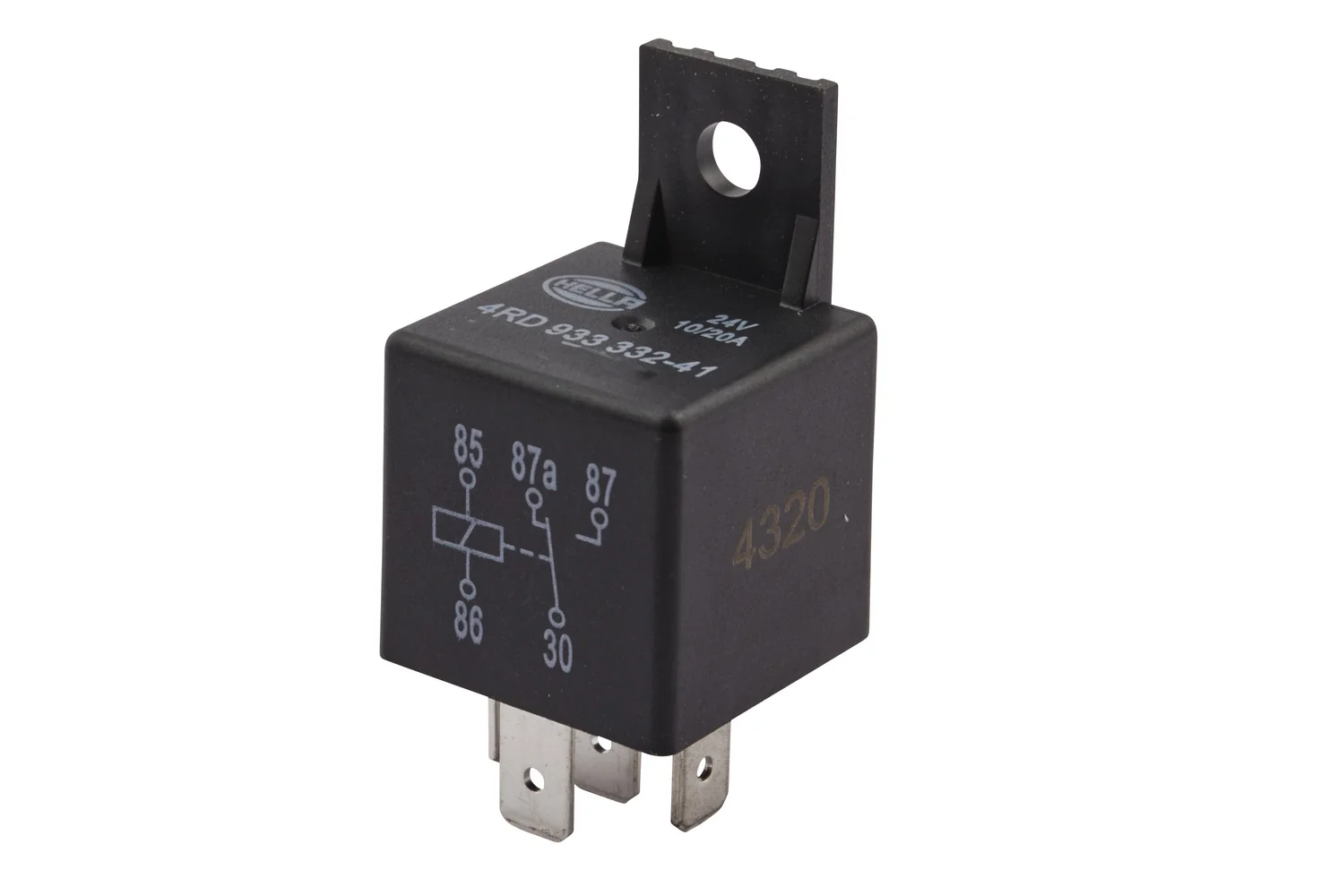 HELLA - 4RD 933 332-411 - Relais, Arbeitsstrom, 24V, 5-polig