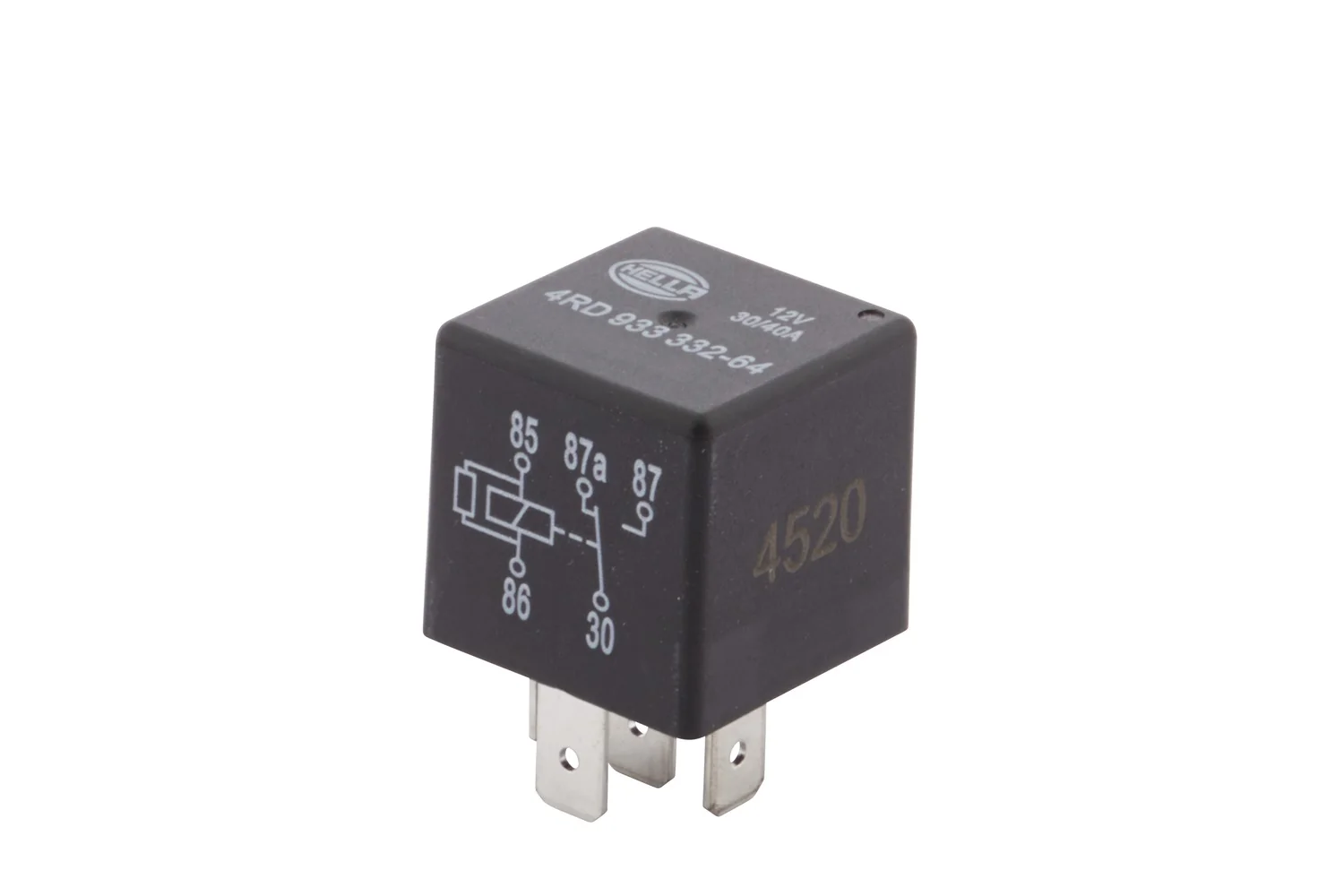 HELLA - 4RD 933 332-641 - Relais, Arbeitsstrom, 12V, 5-polig, W2
