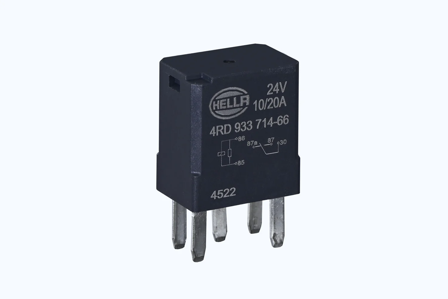 HELLA - 4RD 933 714-661 - Relais, Arbeitsstrom, 24V, 5-polig