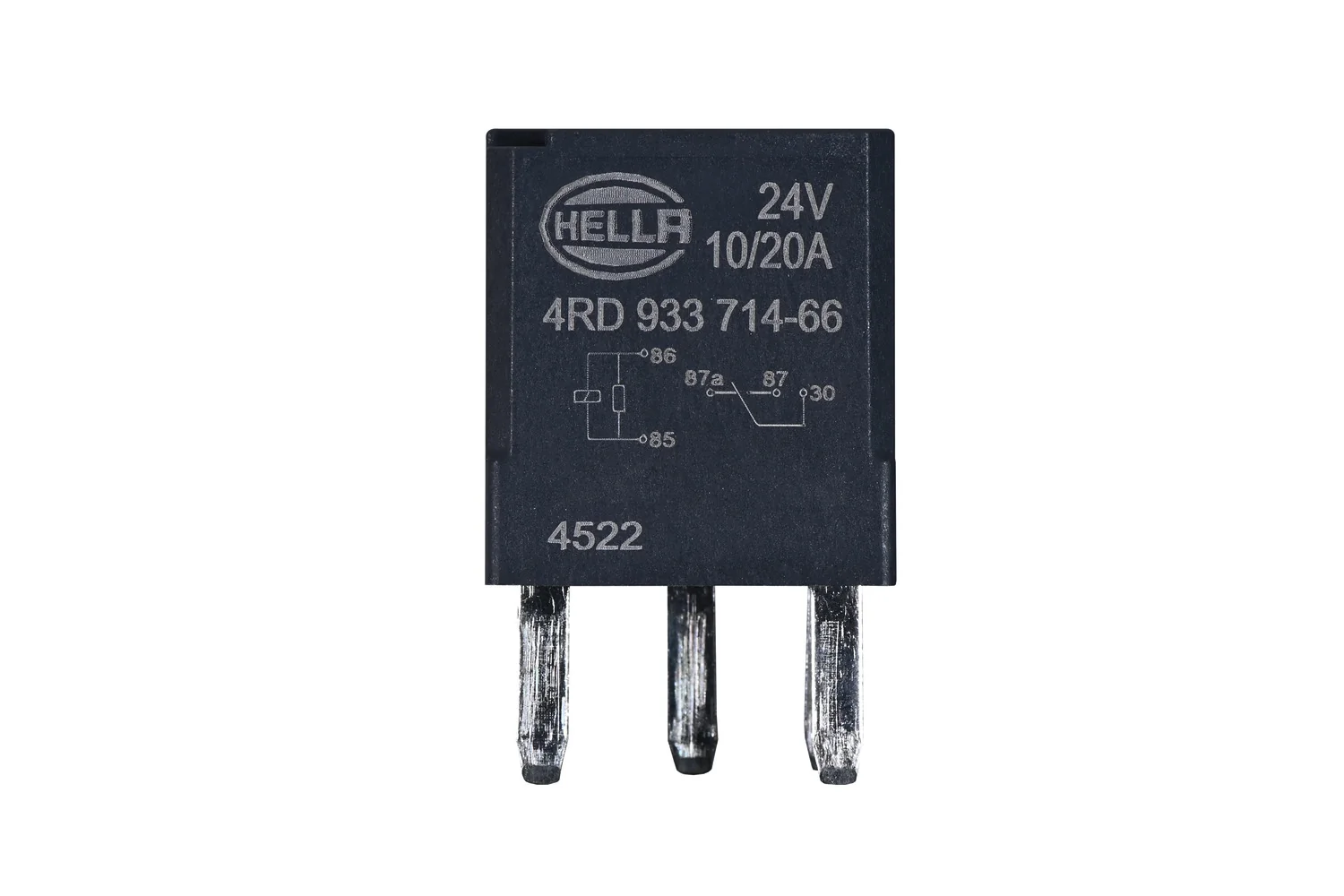 HELLA - 4RD 933 714-661 - Relais, Arbeitsstrom, 24V, 5-polig