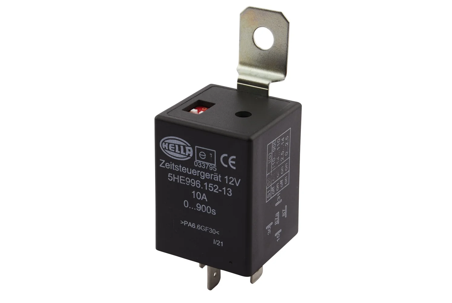 HELLA - 5HE 996 152-131 - Zeitrelais, 12V, Anschlussanzahl: 5