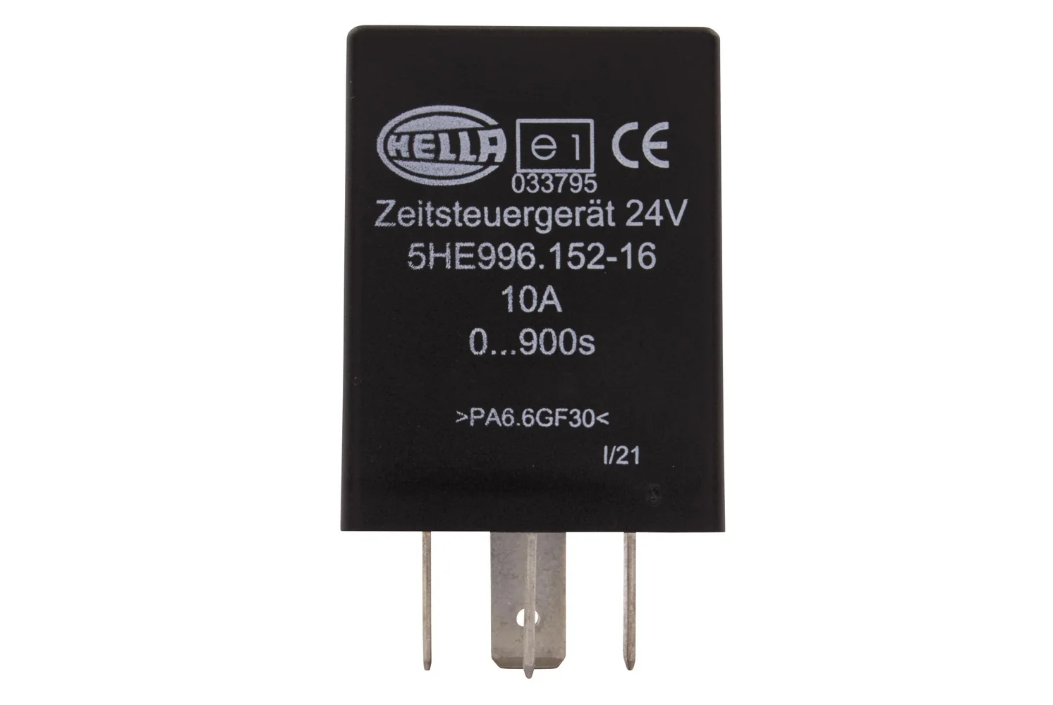 HELLA - 5HE 996 152-161 - Zeitrelais, 24V, Anschlussanzahl: 5