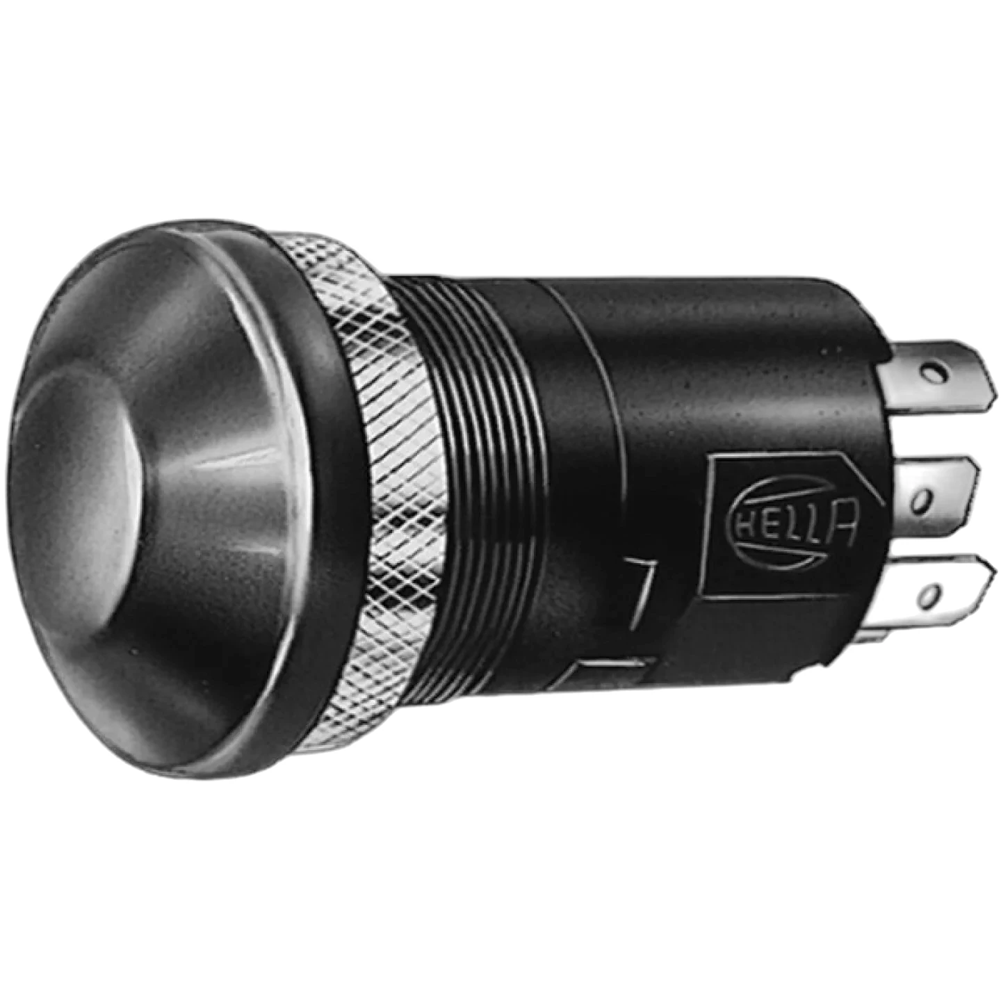 HELLA - 6EF 003 916-061 - Schalter, Druckbetätigung, 12V, Anschlussanzahl: 4