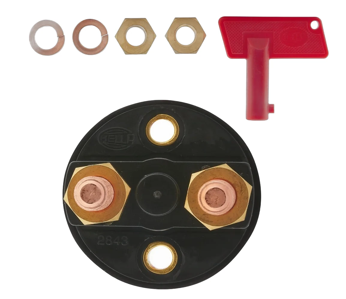HELLA - 6EK 002 843-187 - Hauptschalter, Batterie