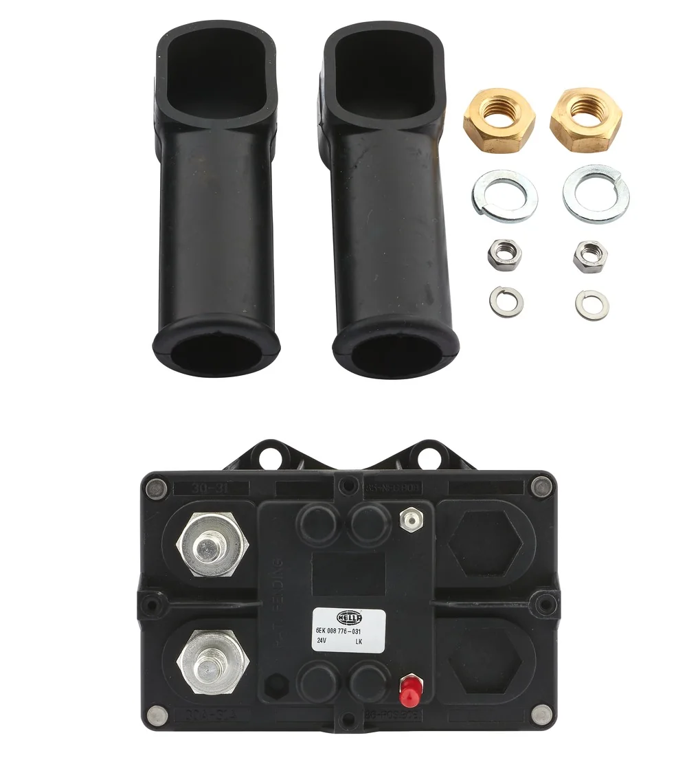HELLA - 6EK 008 776-031 - Hauptschalter, Batterie, 24V, 2-polig