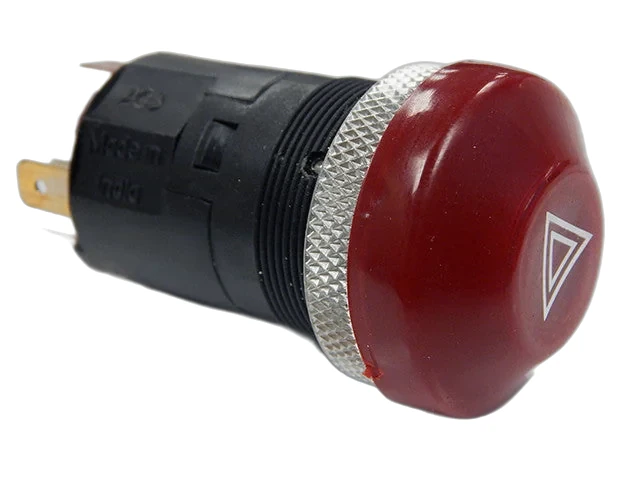 HELLA - 6HF 003 916-011 - Warnblinkschalter, Druckbetätigung, 12V