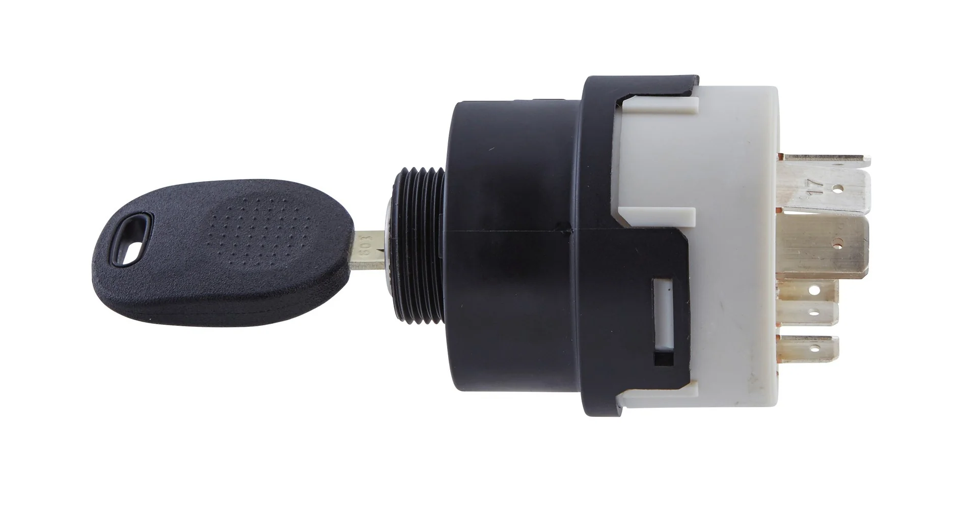 HELLA - 6JB 003 959-001 - Zünd-/Startschalter, Drehbetätigung, 12/24V, 10-polig