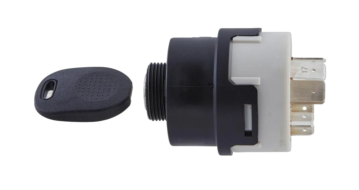 HELLA - 6JB 003 959-011 - Zünd-/Startschalter, Drehbetätigung, 12/24V, 10-polig